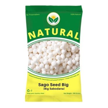 Natural Spice Sago Seed Big, 1Kg